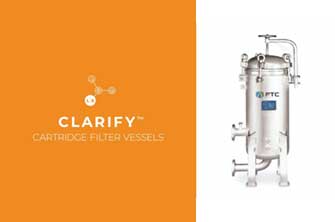 Clarify Cartridge Filter Vessel